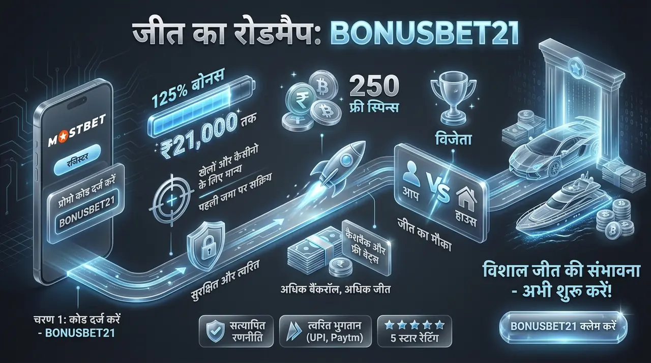 Mostbet साइन अप पर बोनस